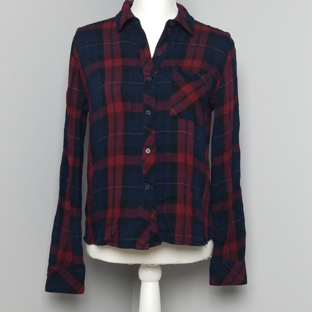 Philosophy plaid shirt